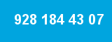 928 184 43 07